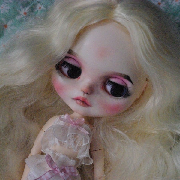 Blythe doll coquette ooak repeindre personnalisé bjd pullip