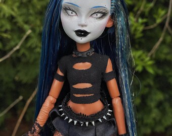 doll cleo goth g3 ooak repaint custom