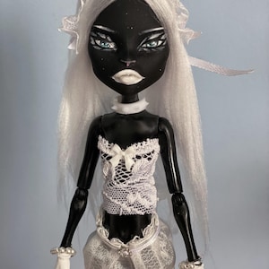 monster high doll catty ooak repaint custom