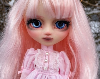 pullip doll ooak kawaii repaint custom bjd