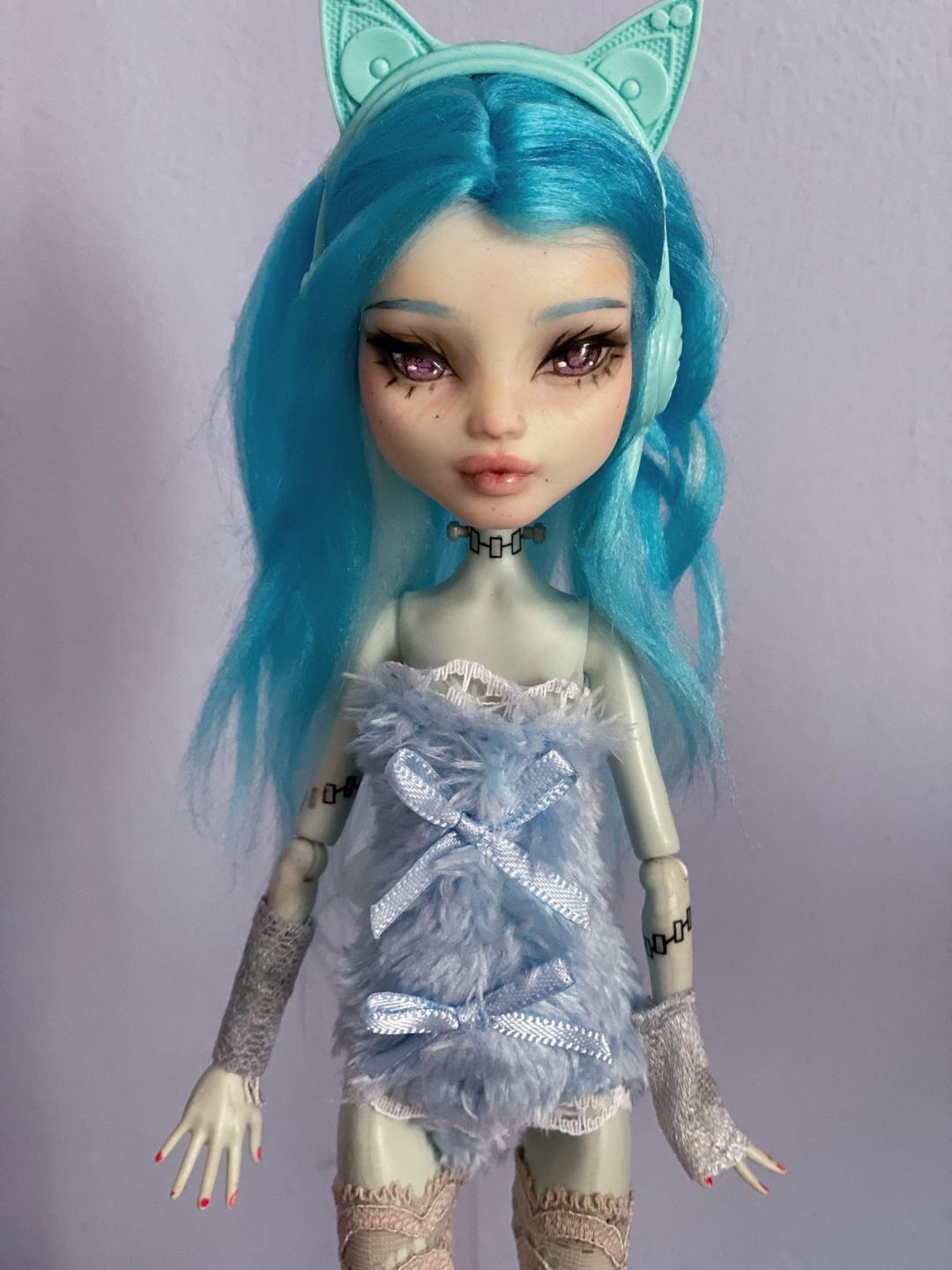 Monster High Doll Frankie G1 Ooak Repaint Custom - Etsy