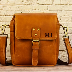 Borsa per fotocamera in pelle personalizzata Custodia per fotocamera Nikon, borsa per fotocamera DSLR Borsa per fotocamera in pelle di vacchetta Borsa da viaggio in pelle Regalo di compleanno da viaggio