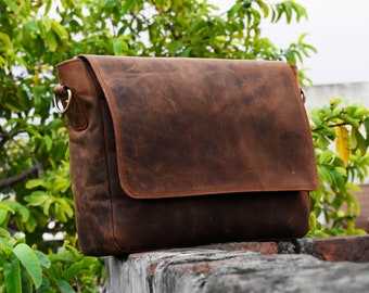 FANDARE New Shoulder Bag Vintage Briefcase