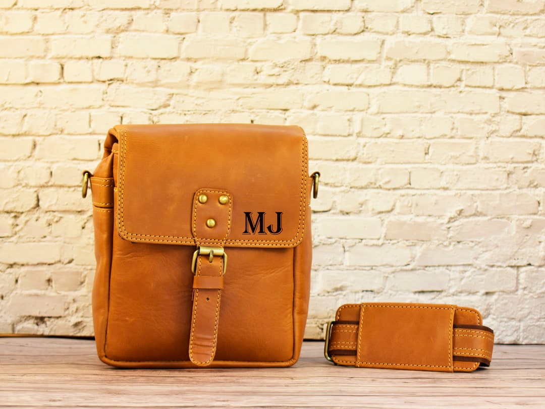 Leather DSLR Camera Bag Stylish Camera Bag Crossbody Camera Etsy