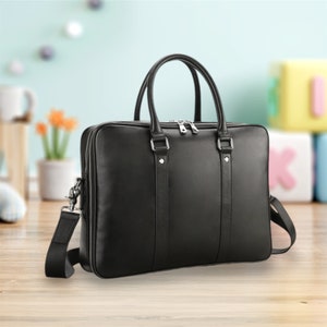 Sac de messager en cuir véritable personnalisé sac d'ordinateur portable sac à bandoulière pour les femmes cadeau pour les hommes sac de bur
