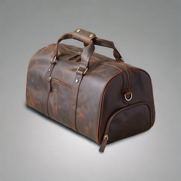 Leather Duffle Laptop Etsy leather-duffle-laptop-etsy