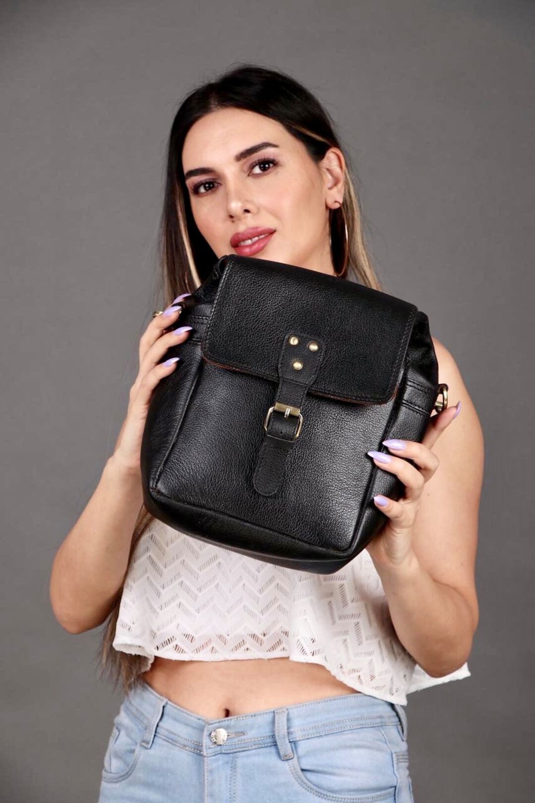 Leather Camerabag Street Photography Crossbody Shoulder Handbag