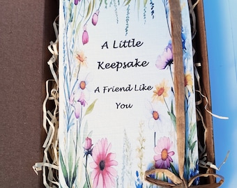 A Little Keepsake A FRIEND LIKE YOU Letterbox friend gift Special friend Best Friend card Thank you friend Wonderful Amazing Friend gift