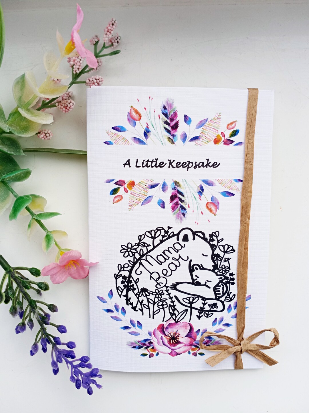 A Little Keepsake MAMA BEAR Extra Special New Mum Card New Baby