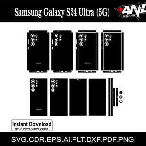 samsung galaxy s24 ultra Skin Template Vector skin die cuts SVg Cricut Silhouette