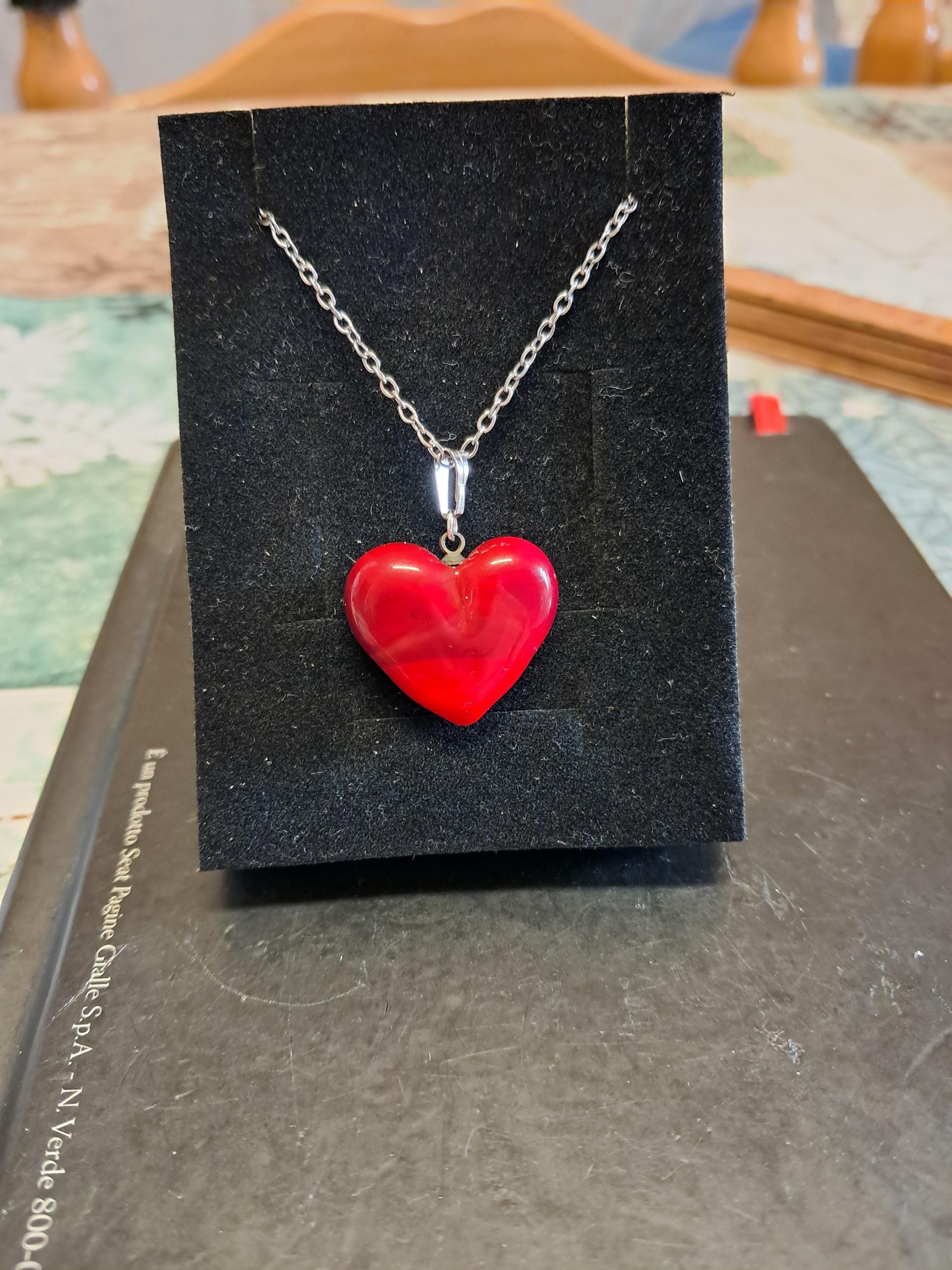 MiniJewelry Ciondolo a forma di cuore per braccialetti e collane