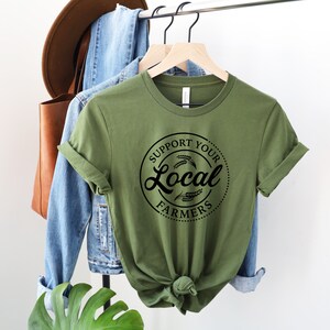 Steun je lokale boer, boerenshirt, boerenmarkt, zomershirt, boerderijcadeau