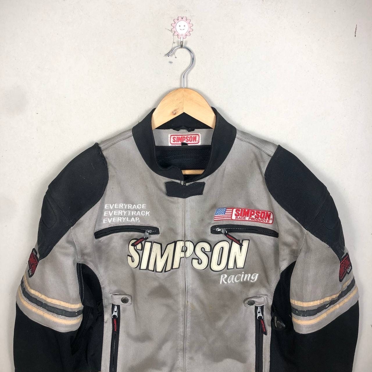 Vintage simpson racing jacket new arrivals