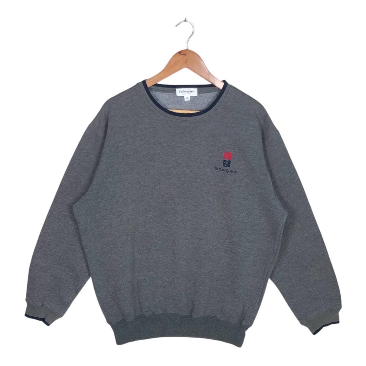 ヴィンテージ YSL イヴ・サンローラン スウェットシャツ サイズ LL 