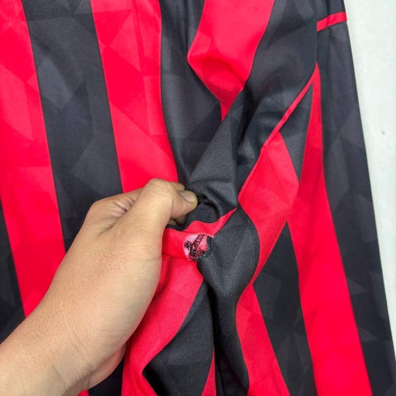 Vintage AC Milan 1993-94 Home Kit Football Jersey: Long Sleeve