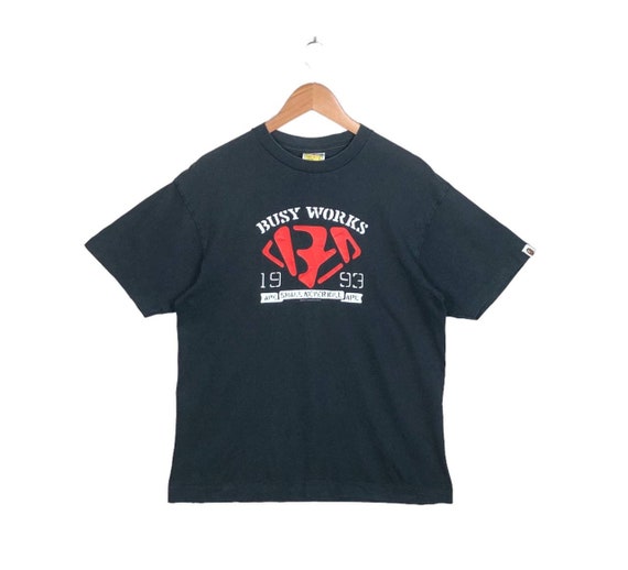 ヴィンテージ Bape Sta Nigo A Bathing Ape ビジーワーク Tシャツ 