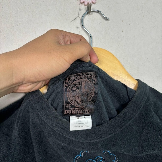 Vintage Dub Factory Japan Streetwear Illusion Buddha Graphic