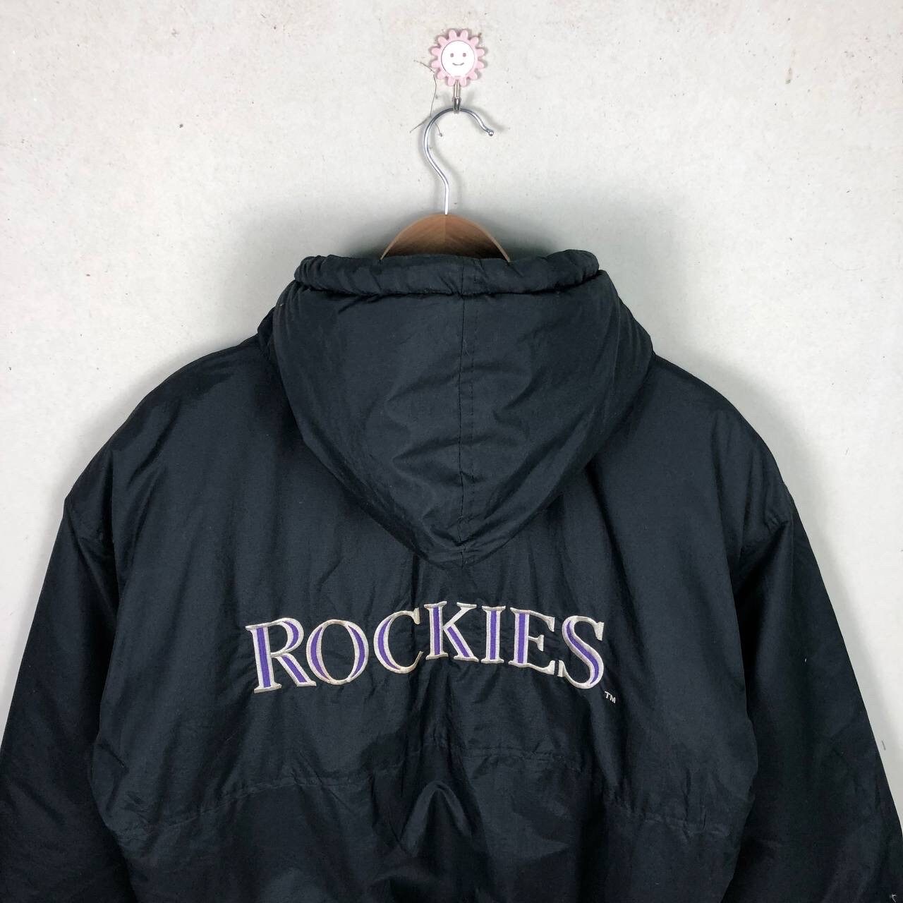 【STARTER】90's MLB Rockies スタジャン A-2414 Vintage 90s Starter MLB Rockies Bomber Jacket - Etsy