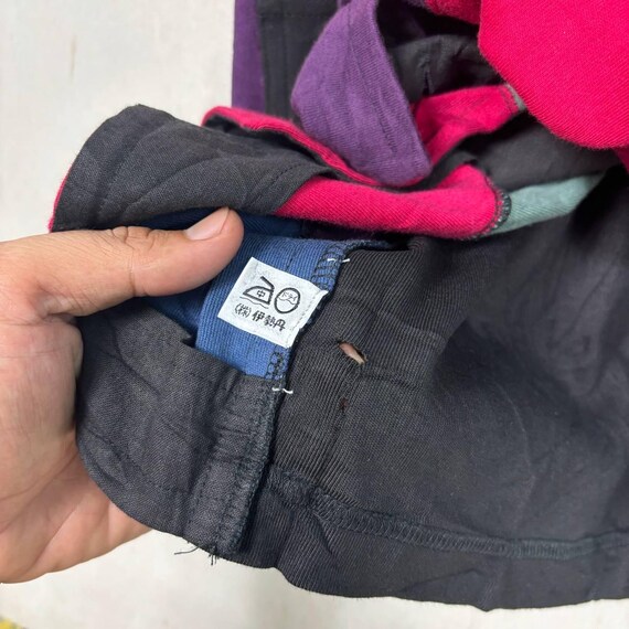 Vintage Multicoloured Patchwork Waistcoat Vest - image 6