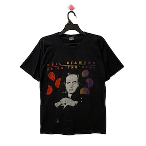 True Vintage 1993 Neil Diamond Up On The Roof Tour T-Shirt