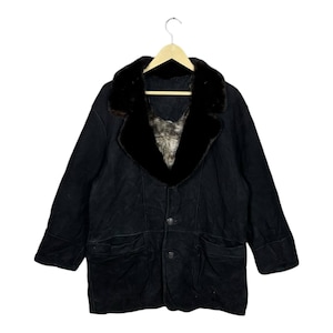 ジャケット・アウター Vintage Yves Saint Laurent wool coat Vintage Yves Saint Laurent 100% Wool Long Puff Sleeve Coat