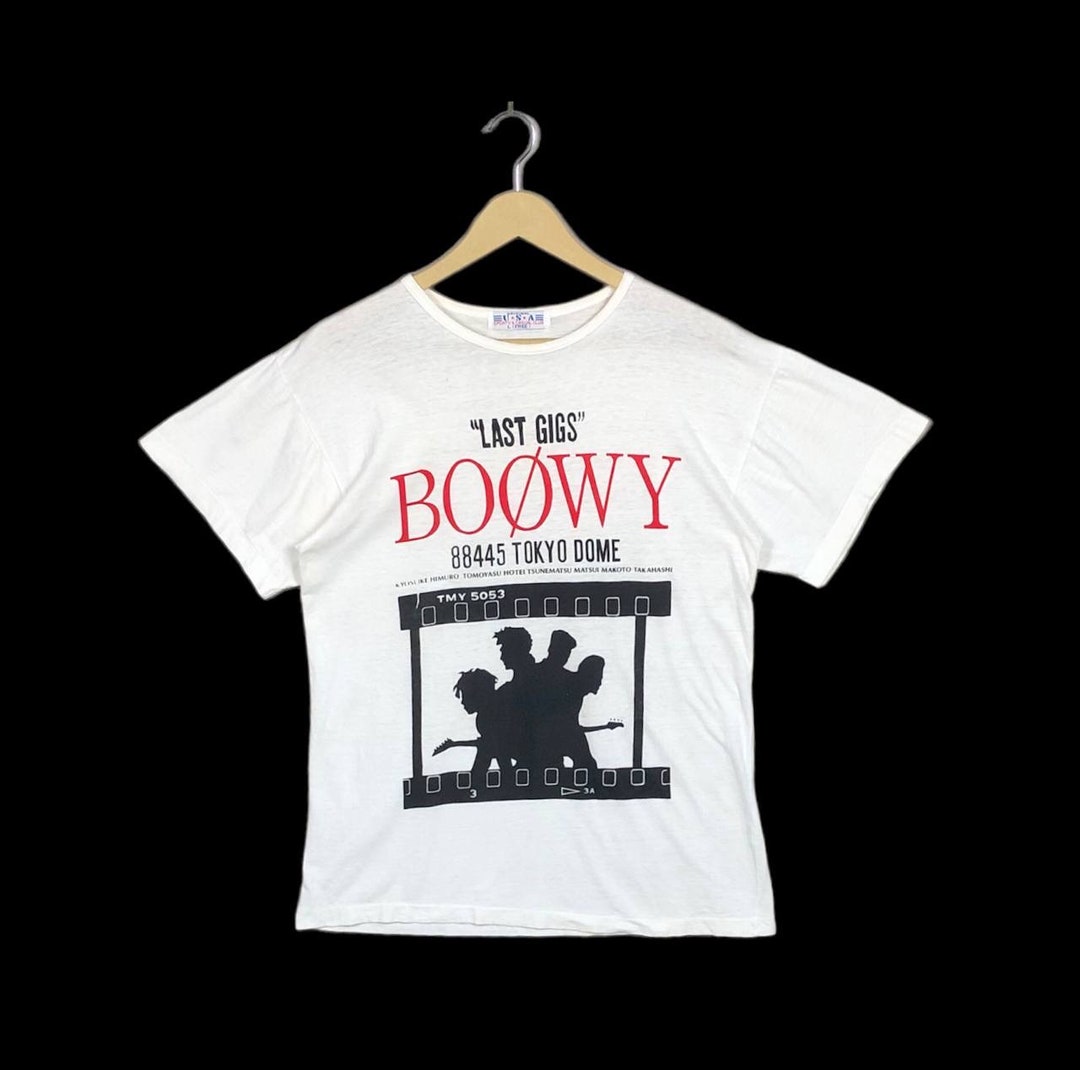 ☆早い者勝ちSALE！☆超レア LAST GIGS BOΦWY Tシャツ