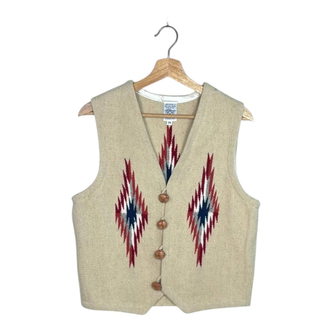 Vintage Chimayo Ortega Vest - Etsy