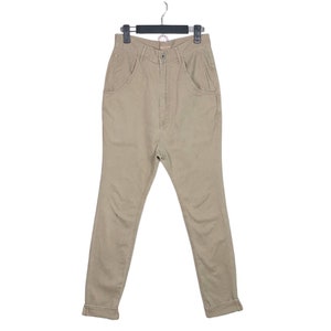 Vintage Kapital Japan Buckle Back Denim Kapital Jeans Beige