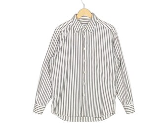 Vintage Prada Stripe Shirt Button