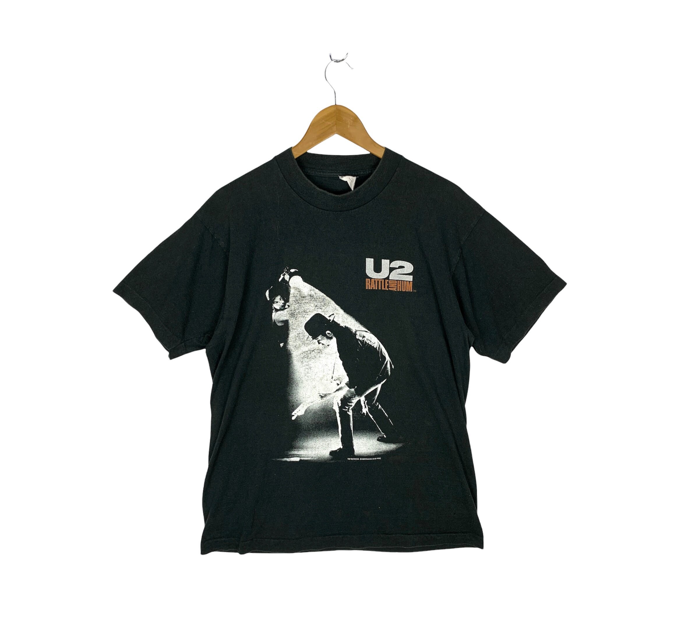 ヴィンテージ 1988 U2 ラトル・アンド・ハム バンドTシャツ - フルーツ 