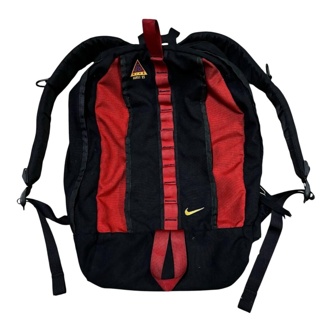 nike acg backpack karst Crazy Vintage Nike ACG Karst 25 Hiking Backpack Y2K Gorpcore Techwear Gear,  90s All Conditions Gear Rucksack, Small Yellow Swoosh Daypack