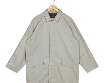 Vintage 90s Baracuta Harrington Long Jacket