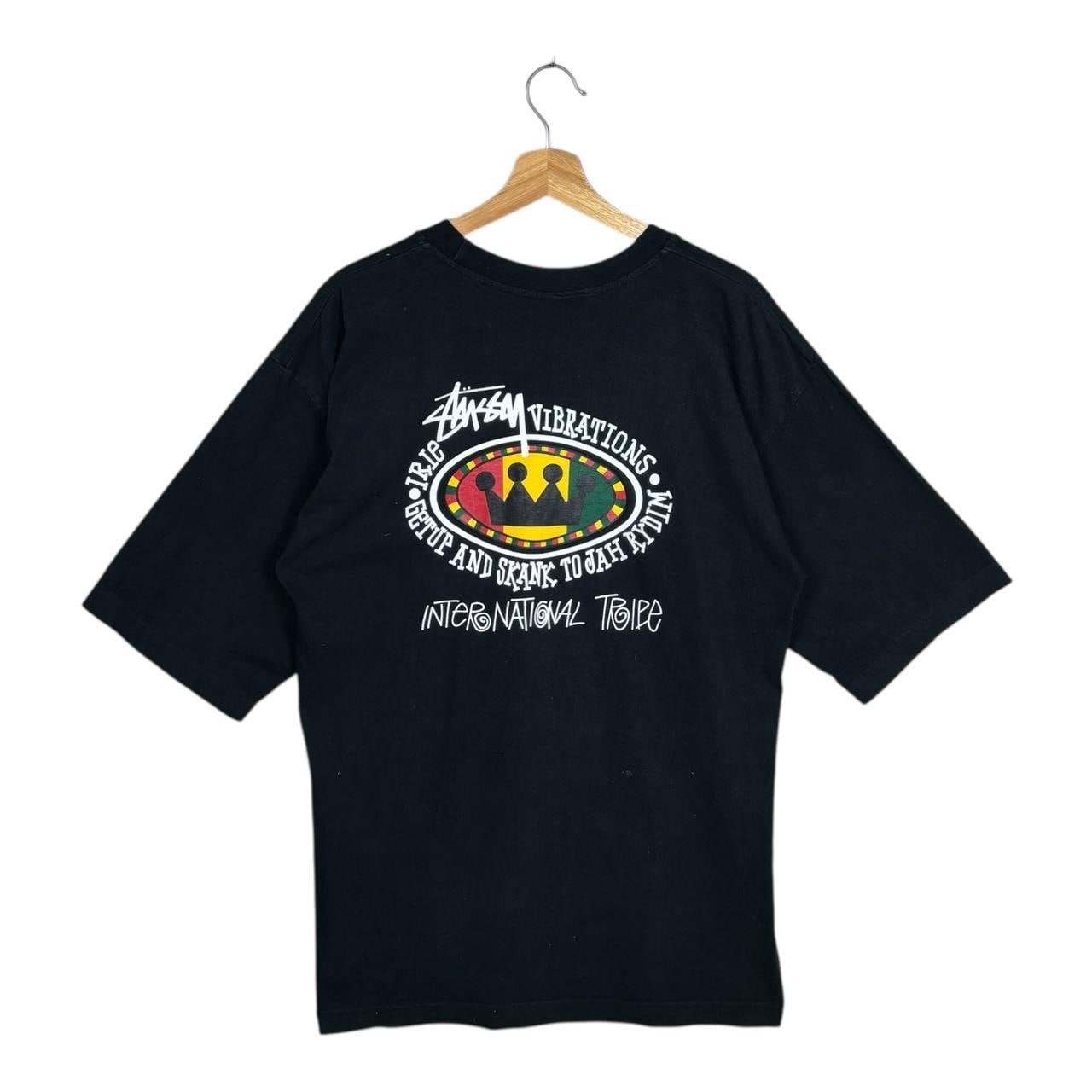 わ*ん様 90s Stussy tシャツ Vintage 90s Stussy Irie Vibrations T-shirt Large, International