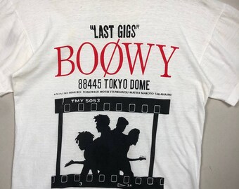 ヴィンテージ 1988年 Boowy「ラストギグス」ライブ 東京ドーム ロック