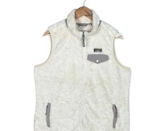LL Bean Vintage Fleece Sleeveless Vest Size X-large 90s L.L Bean 