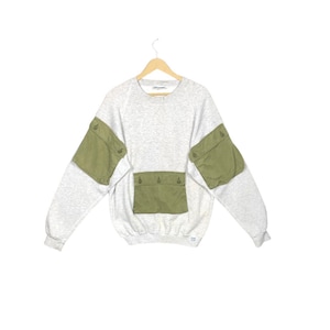 Vintage 90s Discuss Atlethic Custom Pocket Sweatshirt