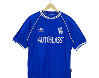 Maillot Chelsea Domicile 2005-2006 – Umbro – Centenaire – Taille M – Ig93