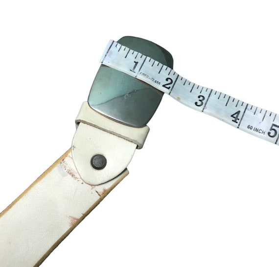 アクセサリー TAKAHIROMIYASHITA TheSoloist Number Nine Vintage 90s Number Nine Takahiromiyashita the Soloist White Belt