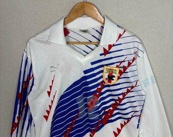 Vintage JFA Japan World Cup 93/94 Puma Jersey: Long Sleeve
