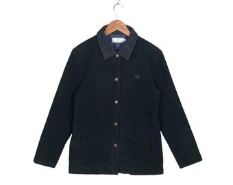 ★美品★ FRED PERRY COACH JACKET SHIRTS Fred Perry Acid Bright Coach Jacket 'Black' | MRSORTED