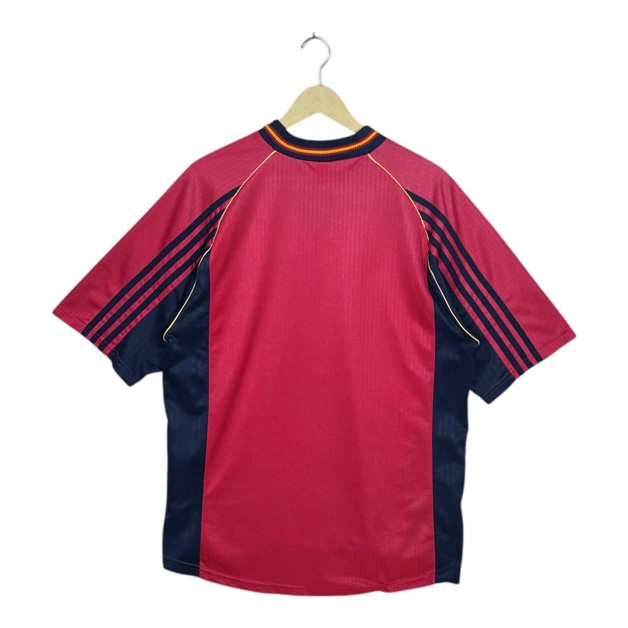 Vintage Spain 1998 World Cup Jersey Adidas Home Football Shirt L