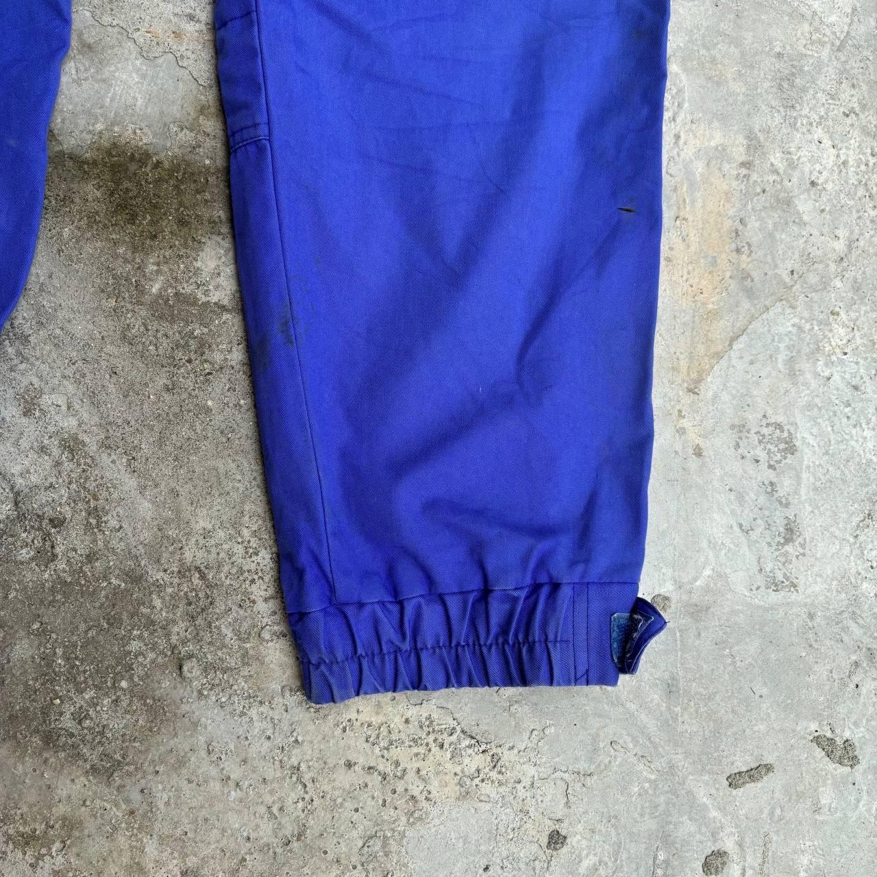 Vintage 90s Yamaha Racing Team Japan Coverall Blue Jumpsuit Pit