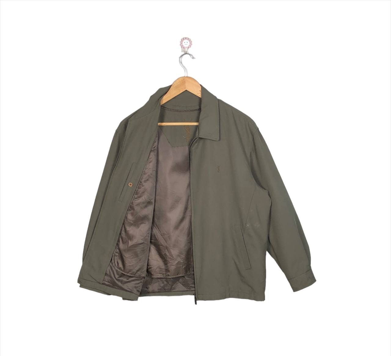 Vintage 90s Luxury Yves Saint Laurent Harrington Jacket - Etsy