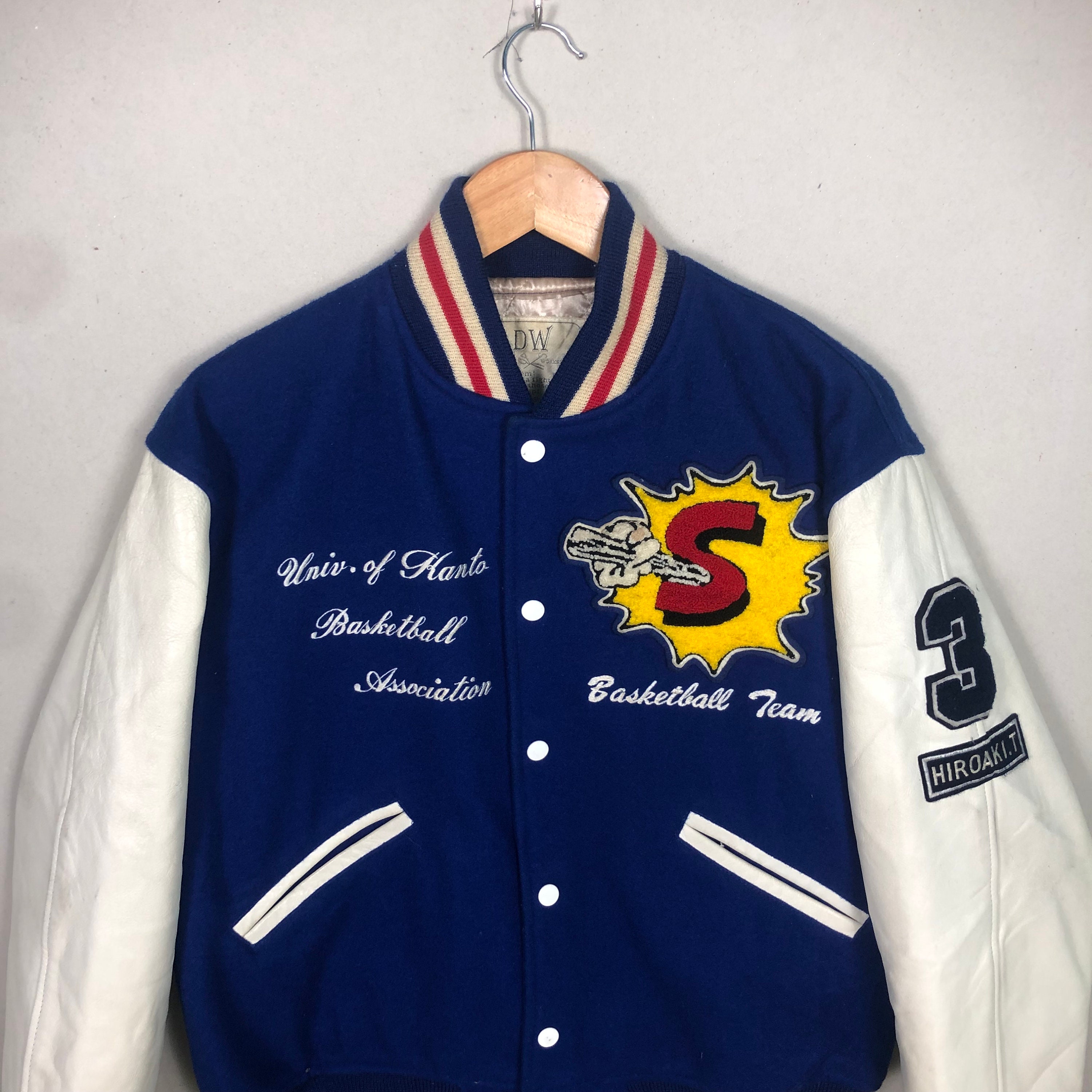 Vintage Basketball Team Varsity Jacket - Etsy