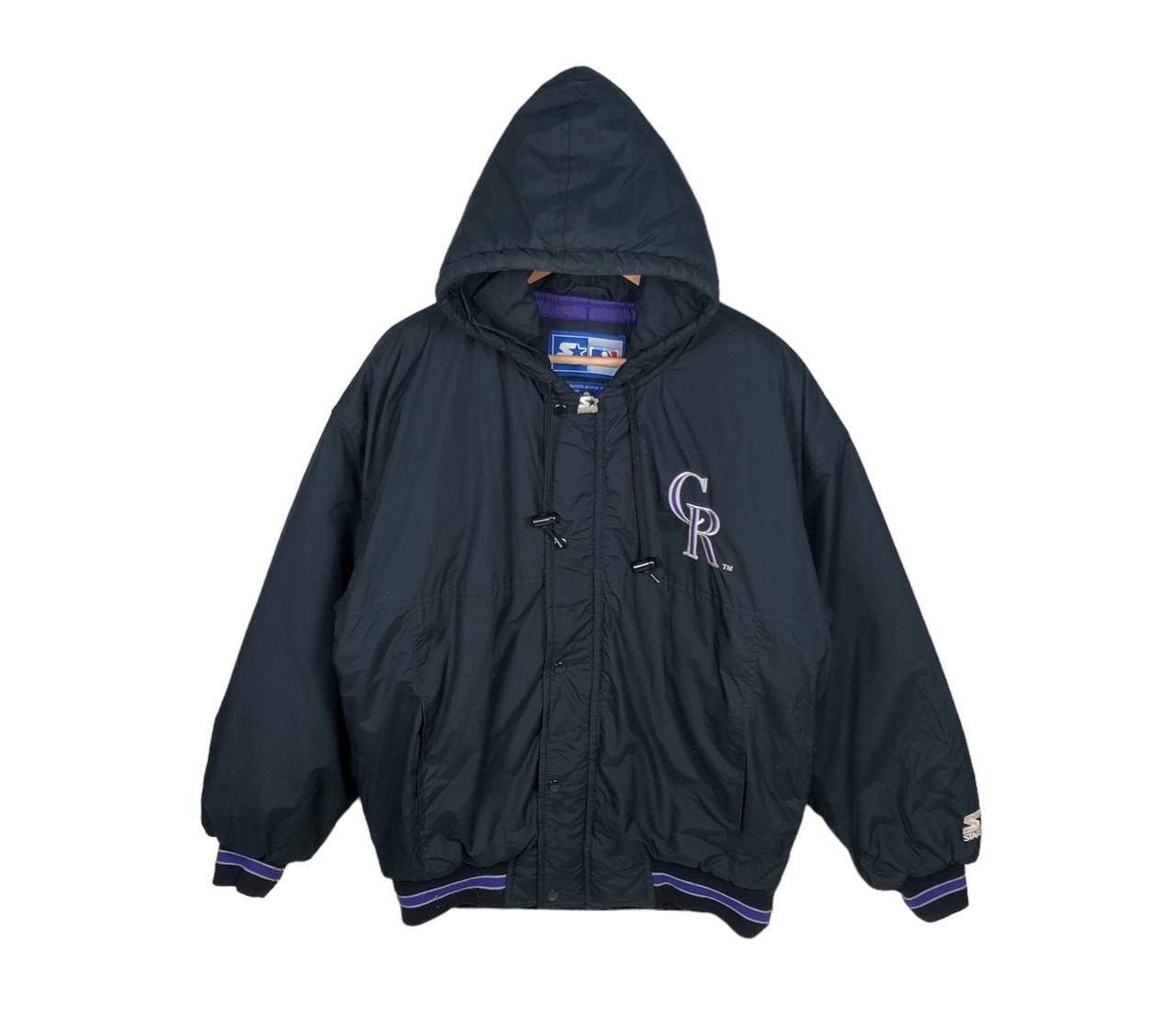【STARTER】90's MLB Rockies スタジャン A-2414 Vintage 90s Starter MLB Rockies Bomber Jacket - Etsy