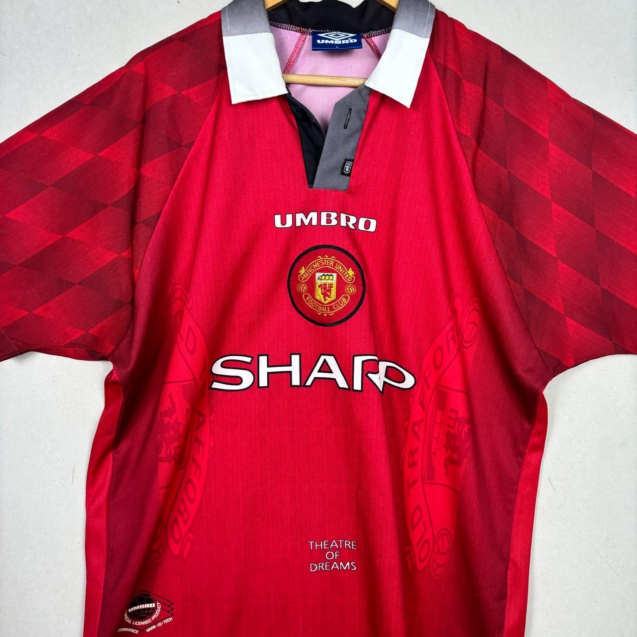 Maillot Manchester United Jersey Sharp Cantona #7 Umbro Enfant - Y / XS