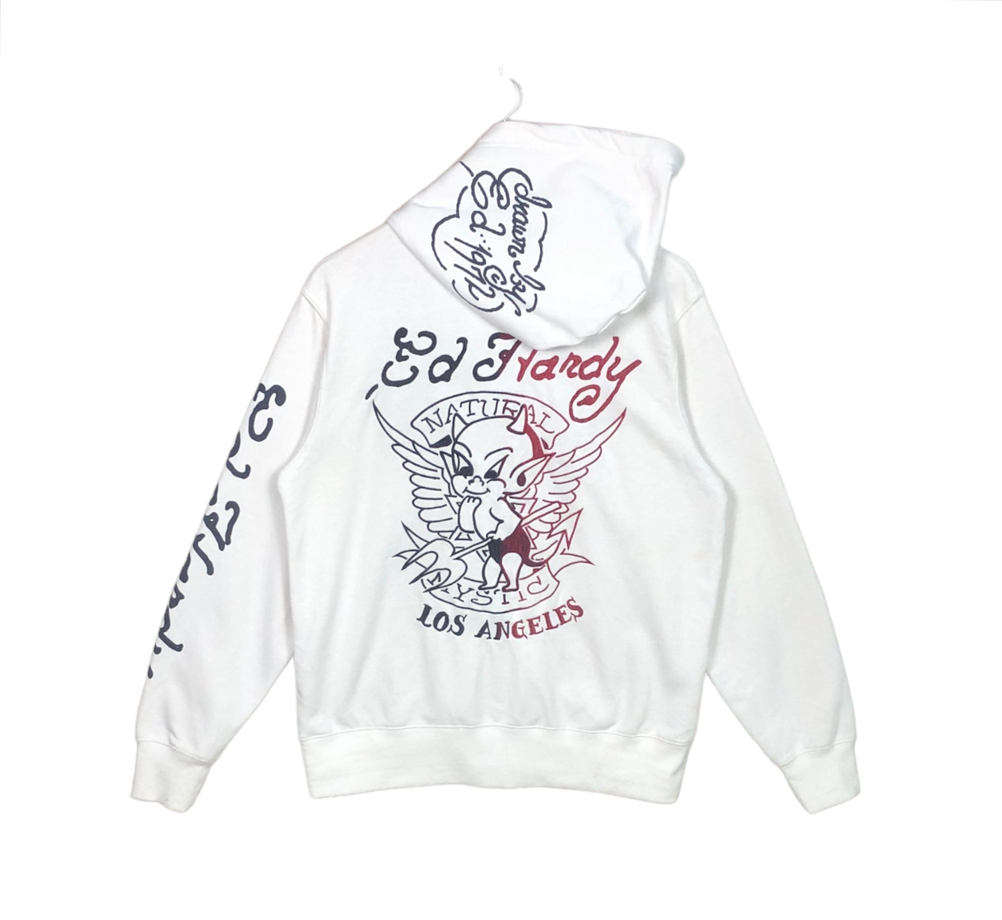 Christian Audigier Xl Hoodie - Etsy Christian Audigier Xl Hoodie - Etsy