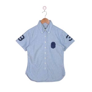 Vintage Bape A Bathing Ape Buttons Up Shirt