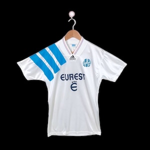 Vintage 1993-94 Olympique Marsella Fútbol Clásico Jersey Fútbol