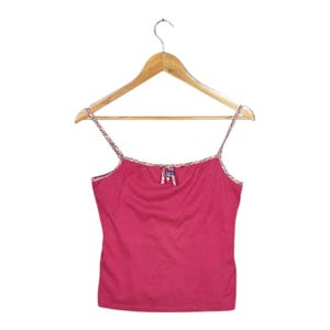 Roze vintage Burberry-tanktop